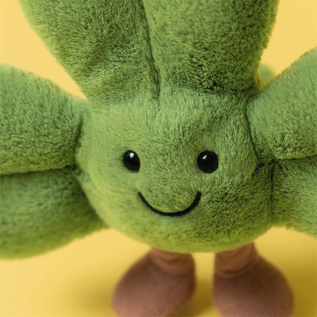 jellycat amuseables knuffelklavertje sofra shamrock - 12 cm | A6SHM | 2