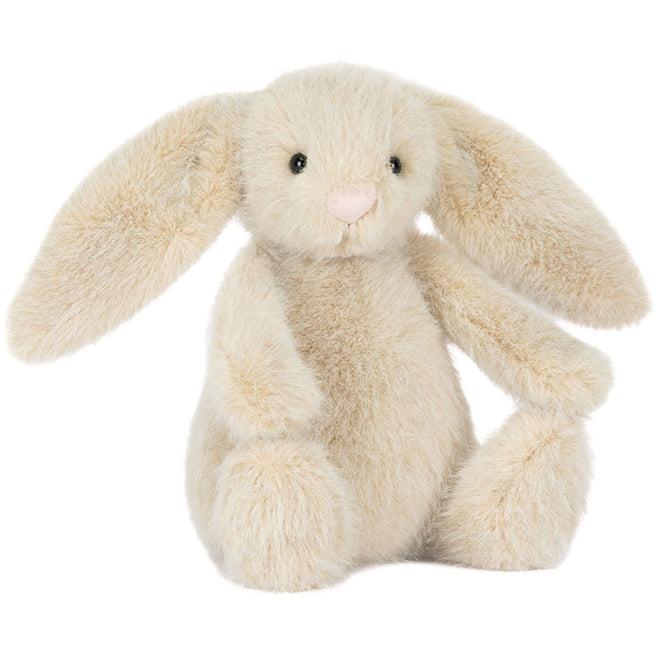 jellycat knuffelkonijn flufflet bunny - wheat - 18 cm | BASS6TLB | 
