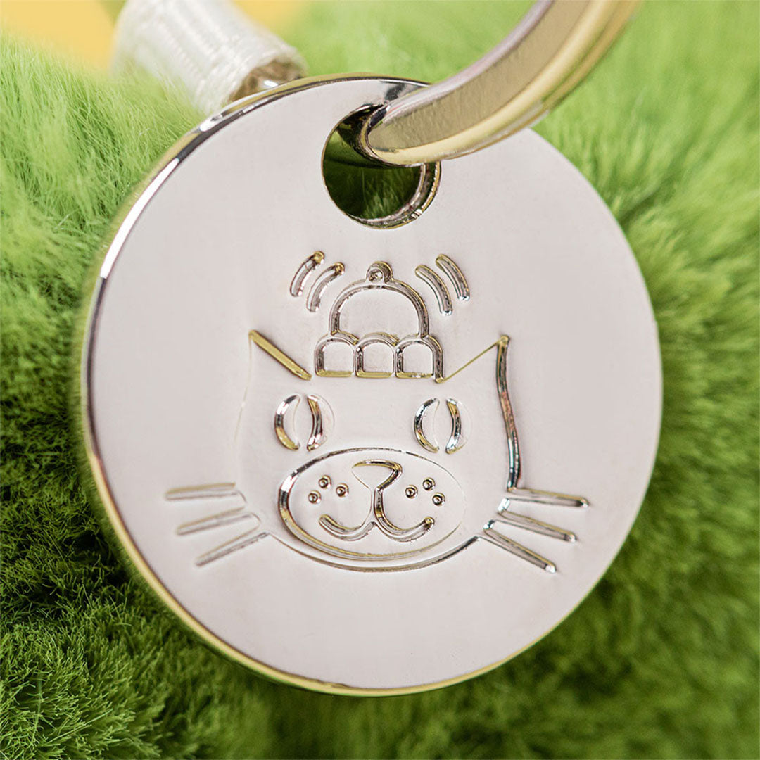jellycat sleutelhanger amuseables klavertje - 16 cm | A4SHMBC | 2