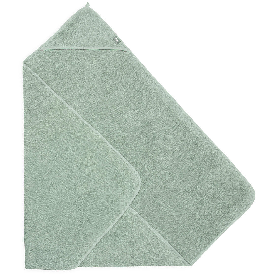jollein badcape badstof - ash green - 100x100 cm | 534-836-00095 | 0