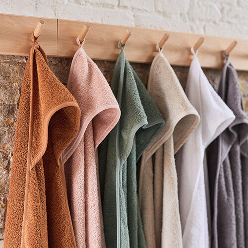 jollein badcape badstof - ash green - 75x75 cm | 534-514-00095 | 4