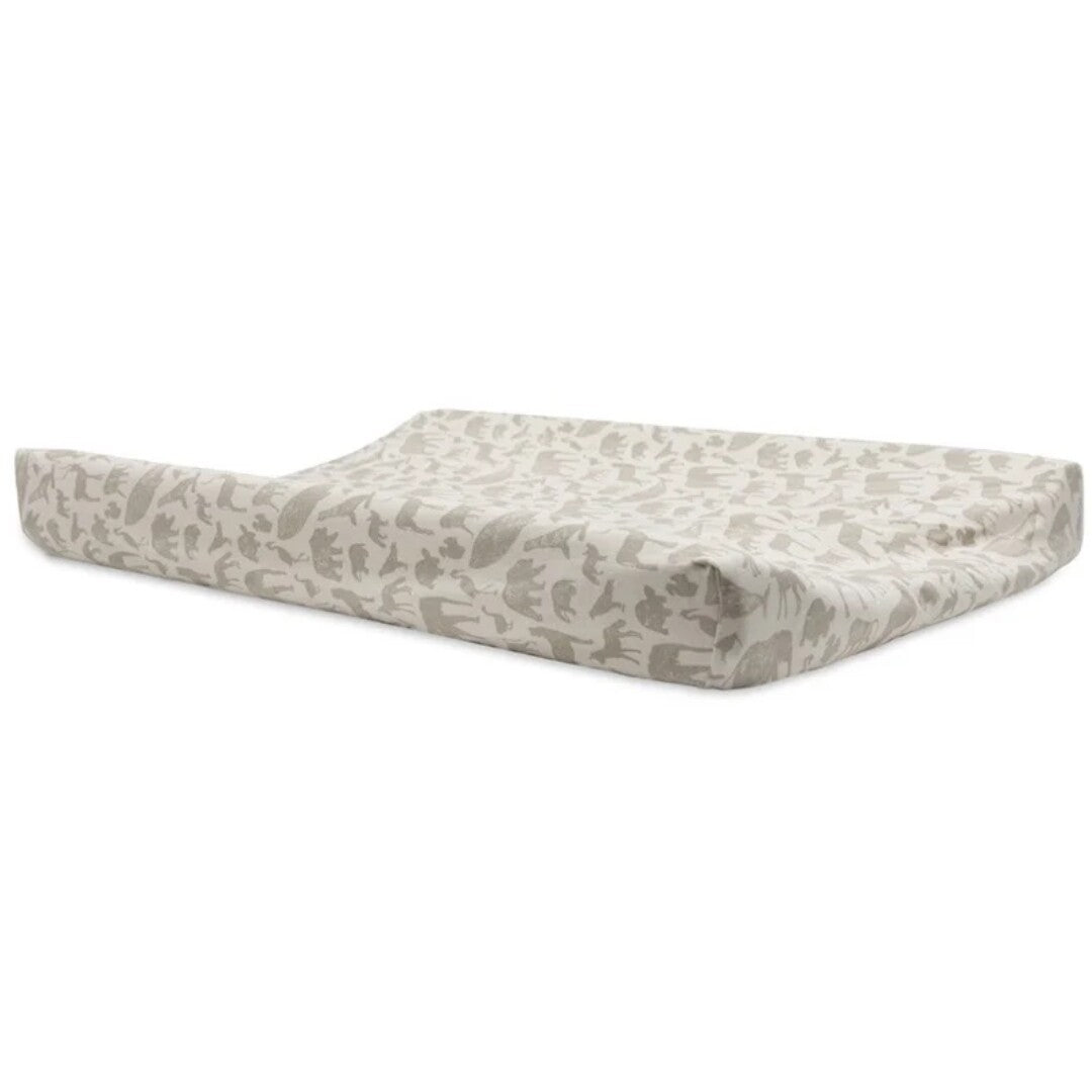jollein hoes verschoonkussen animals - nougat | 022-503-67044 | 0