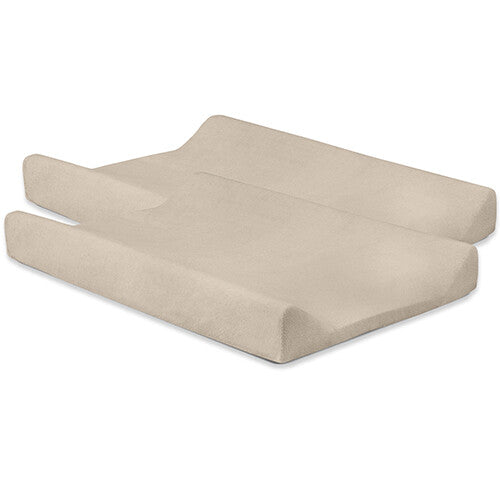 jollein hoezen verschoonkussen badstof 70x50 cm - nougat - 2st | 2550-503-00093 | 0