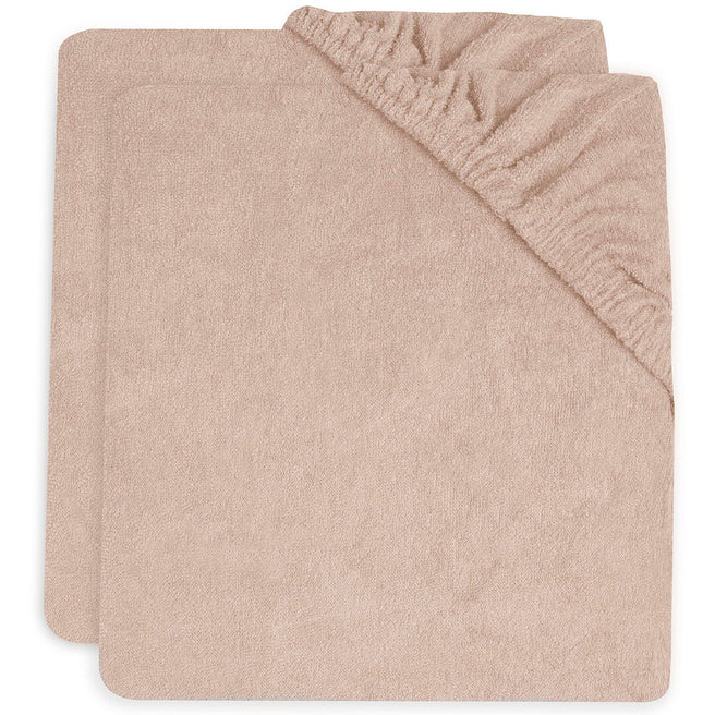 jollein hoezen verschoonkussen badstof 70x50 cm - wild rose - 2st | 2550-503-67069 | 0