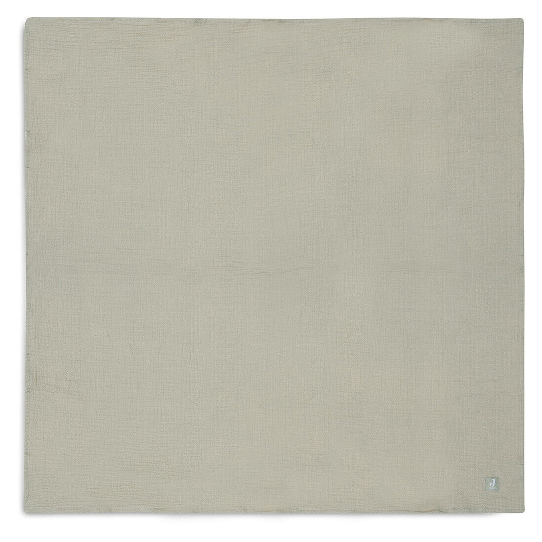 jollein hydrofiele multidoeken 115x115 cm - olive green - ivory - 2st | 535-852-68014 | 3