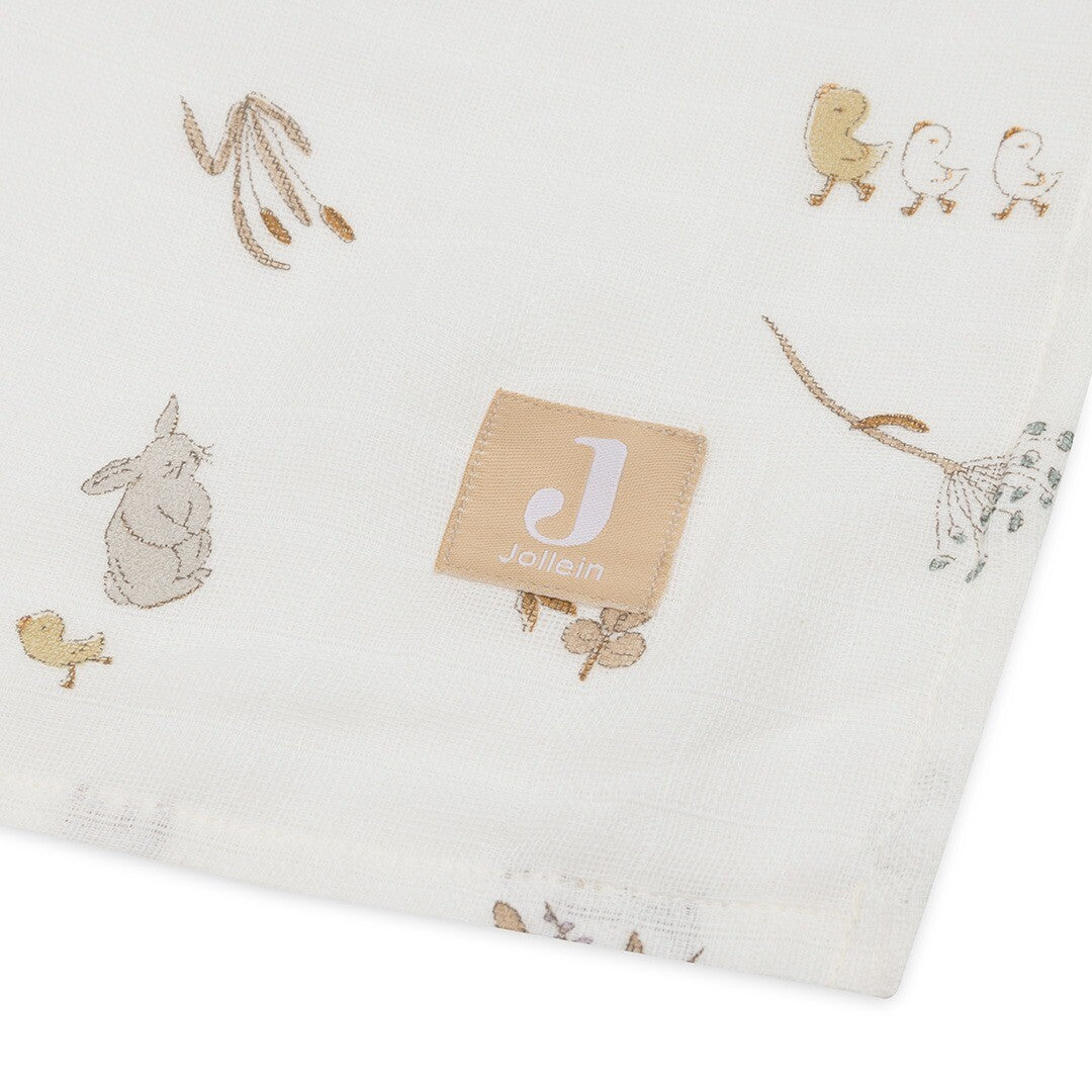jollein hydrofiele multidoeken 115x115 cm - riverside - 2st | 535-852-67086 | 3