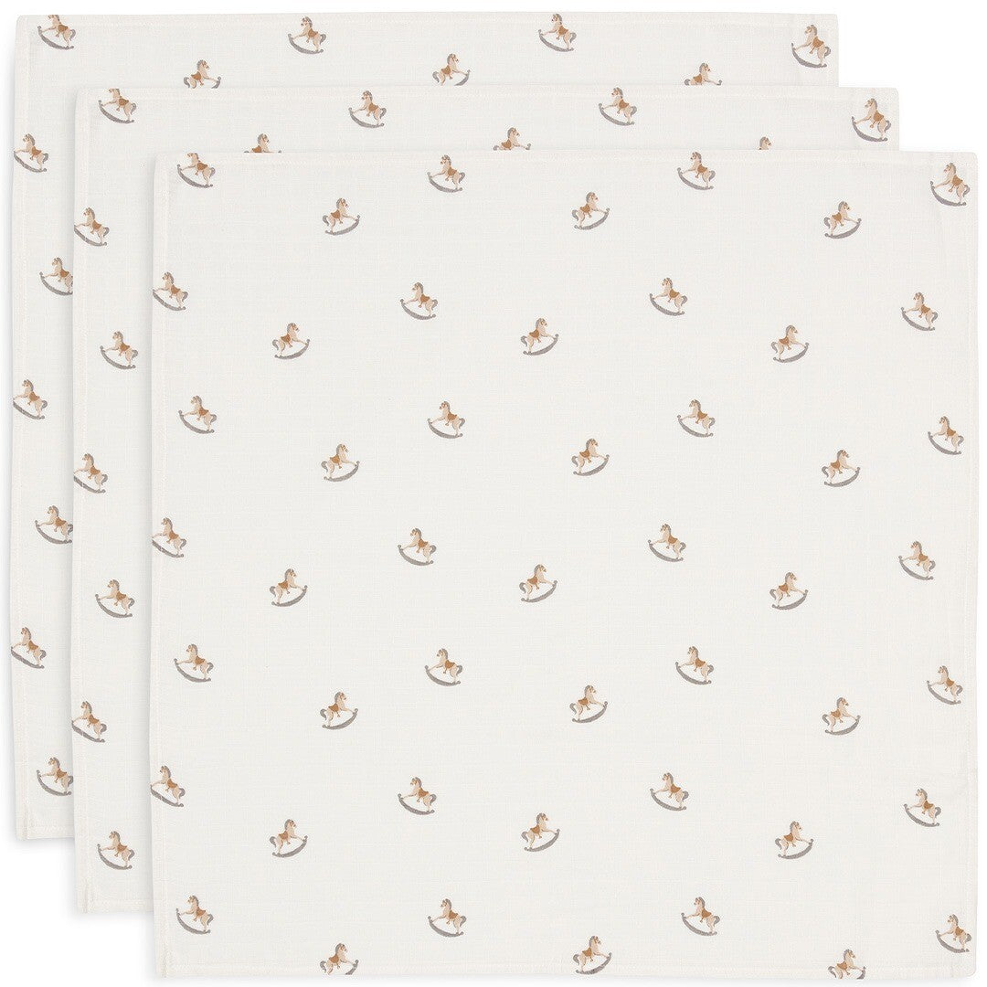 jollein hydrofiele multidoeken 70x70 cm - nostalgic ride - 3st | 535-851-67103 | 0