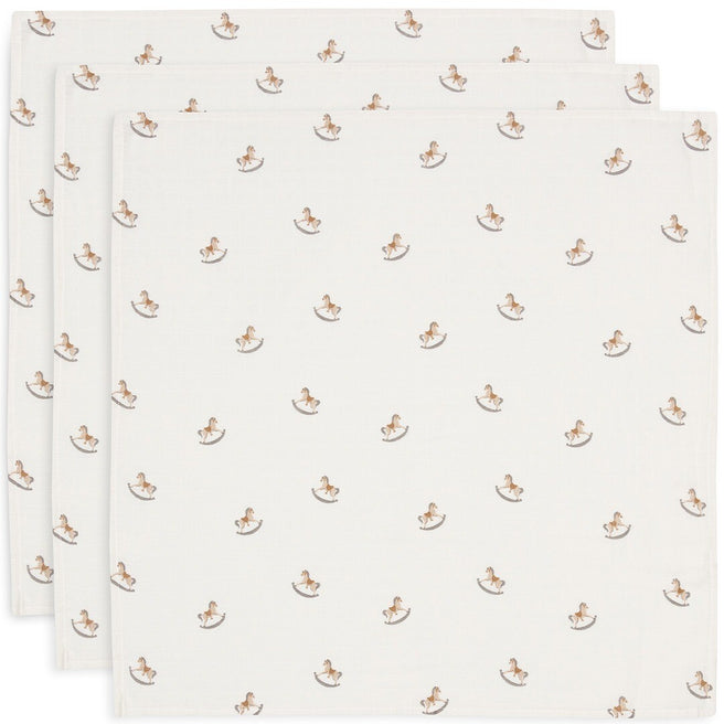 jollein hydrofiele multidoeken 70x70 cm - nostalgic ride - 3st | 535-851-67103 | 0