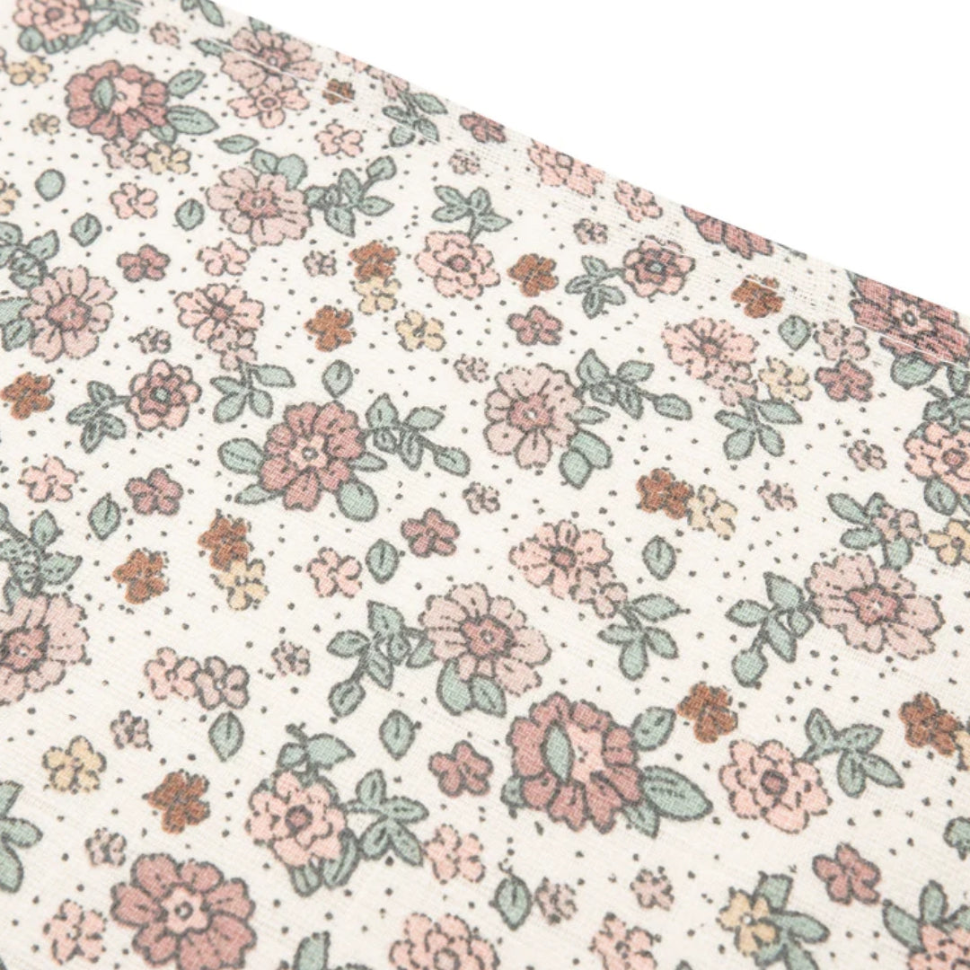jollein hydrofiele multidoeken 70x70 cm - retro flowers - 3st | 535-851-67045 | 1