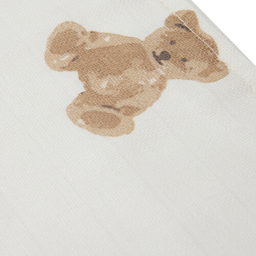 jollein hydrofiele spuugdoekjes teddy bear - 3st | 537-848-66095 | 1