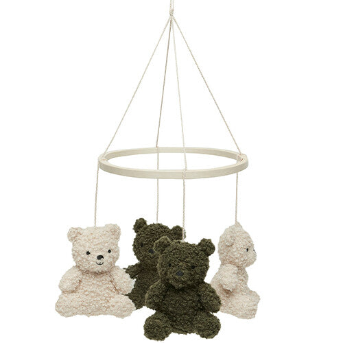 jollein mobiel teddy bear - leaf green naturel | 116-001-67014 | 0