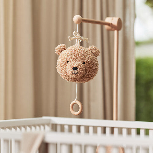 jollein muziekdoosje teddy bear - biscuit | 043-001-67005  | 1