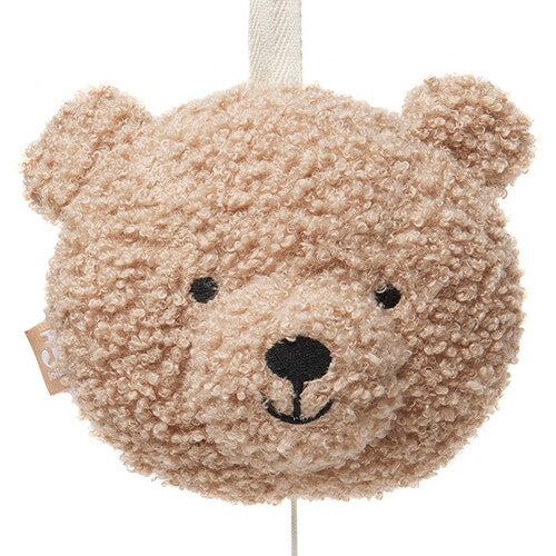 jollein muziekdoosje teddy bear - biscuit | 043-001-67005  | 2