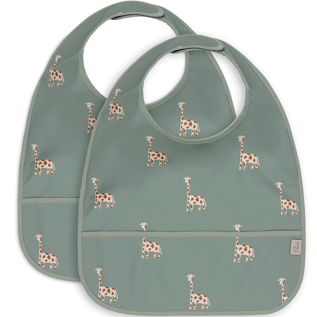 jollein slabbetje waterproof jungle jambo - 2st | 029-864-67090 | 0