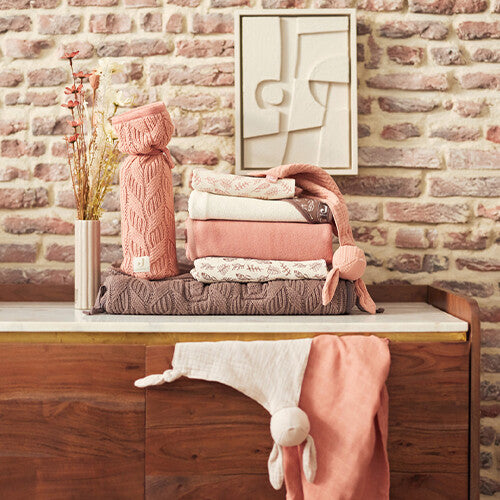 jollein speendoek bunny ears - nougat | 031-594-66050 | 1