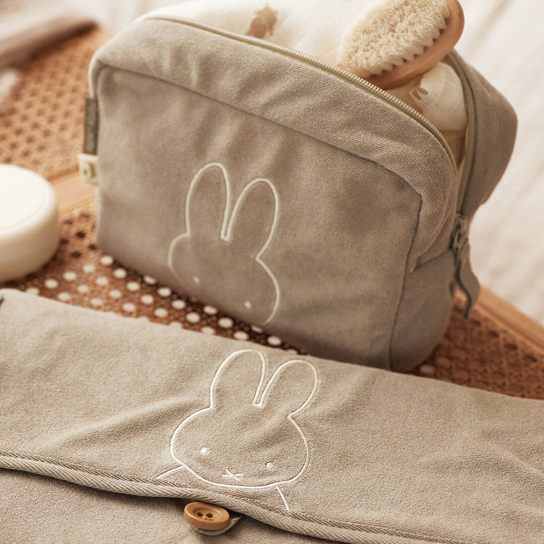 jollein toilettas badstof miffy - olive green | 053-577-67087 | 1