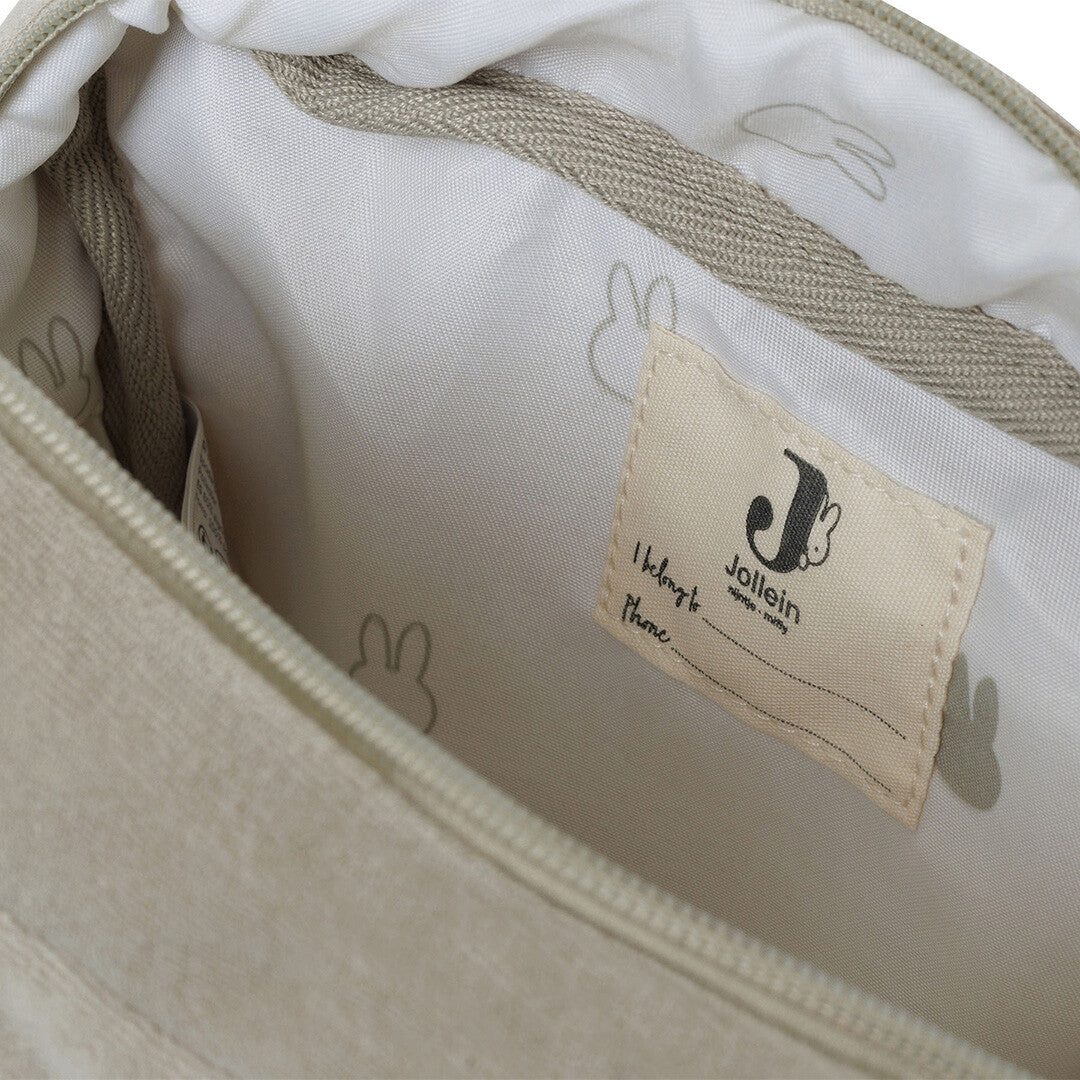 jollein toilettas badstof miffy - olive green | 053-577-67087 | 4