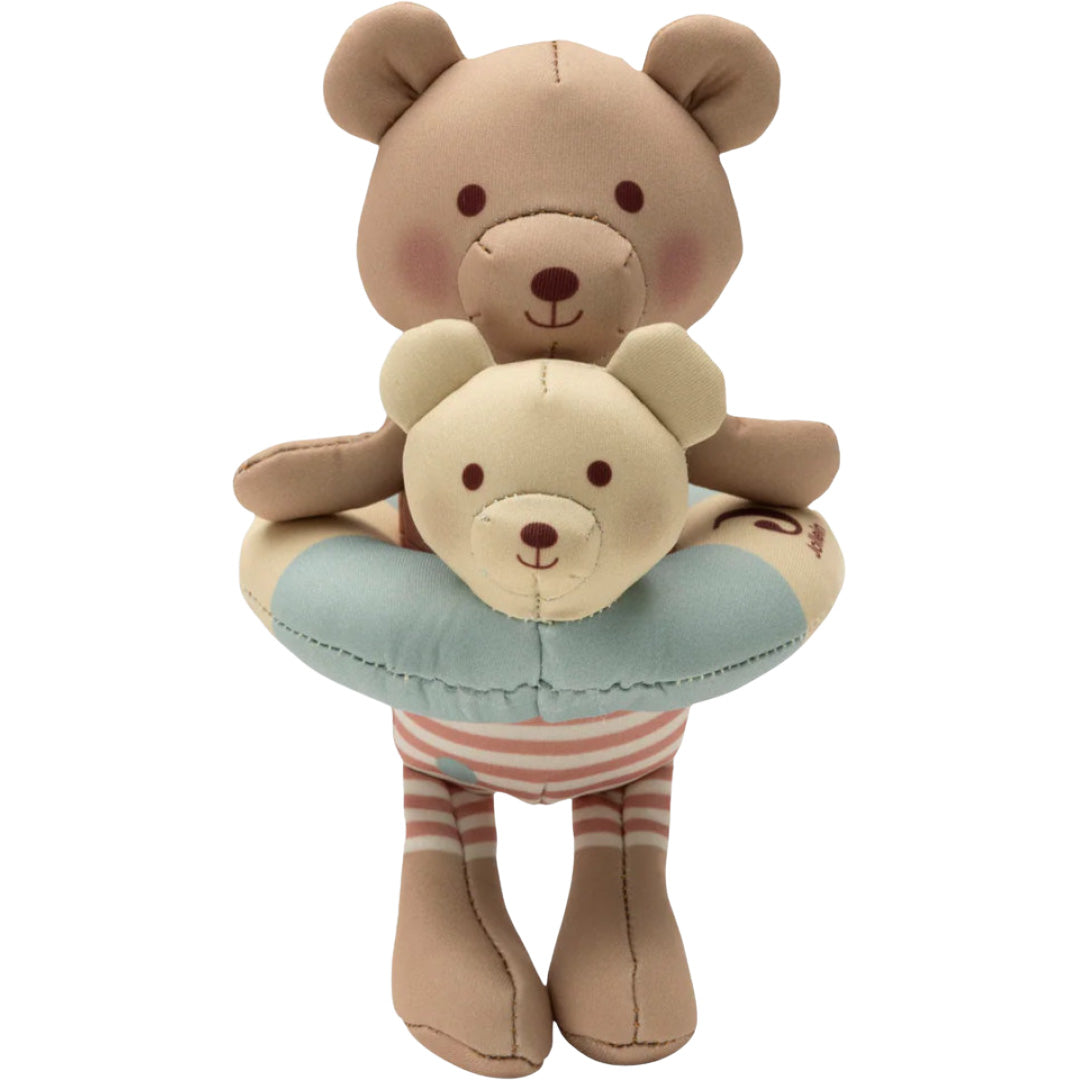 jollein badpop met zwemband - teddy bear - 20 cm | 760-001-67078 | 