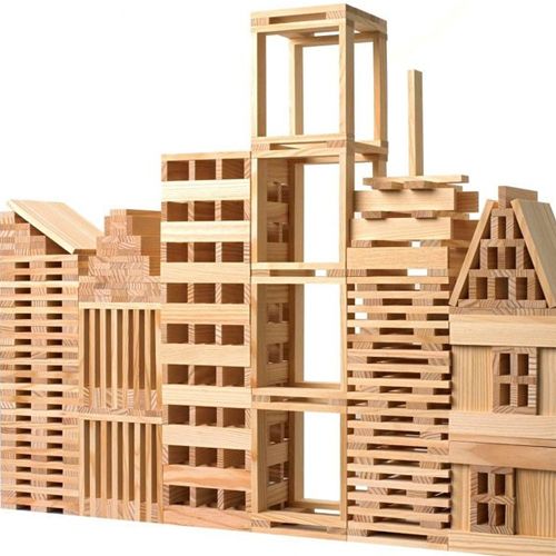 kapla 40 stapelplankjes - lichtblauw    | 8950507 | 2