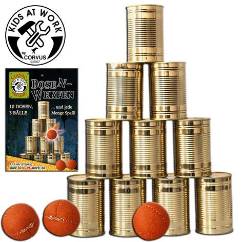 kids at work blikken gooien | A750420 | 1