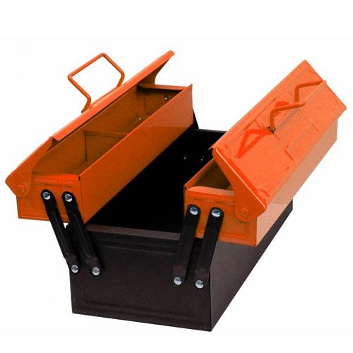 kids at work gereedschapskist - oranje | A600027 aug | 0