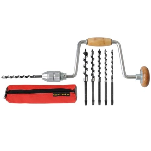 kids at work handboor + 5 boren | A600367 | 0