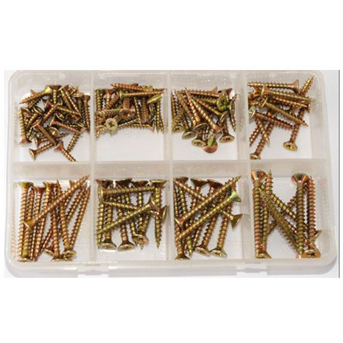 kids at work houtschroeven - geel (144st) | A600533 | 2