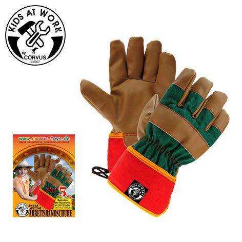 kids at work werkhandschoenen (mt 5) | A600605 | 1