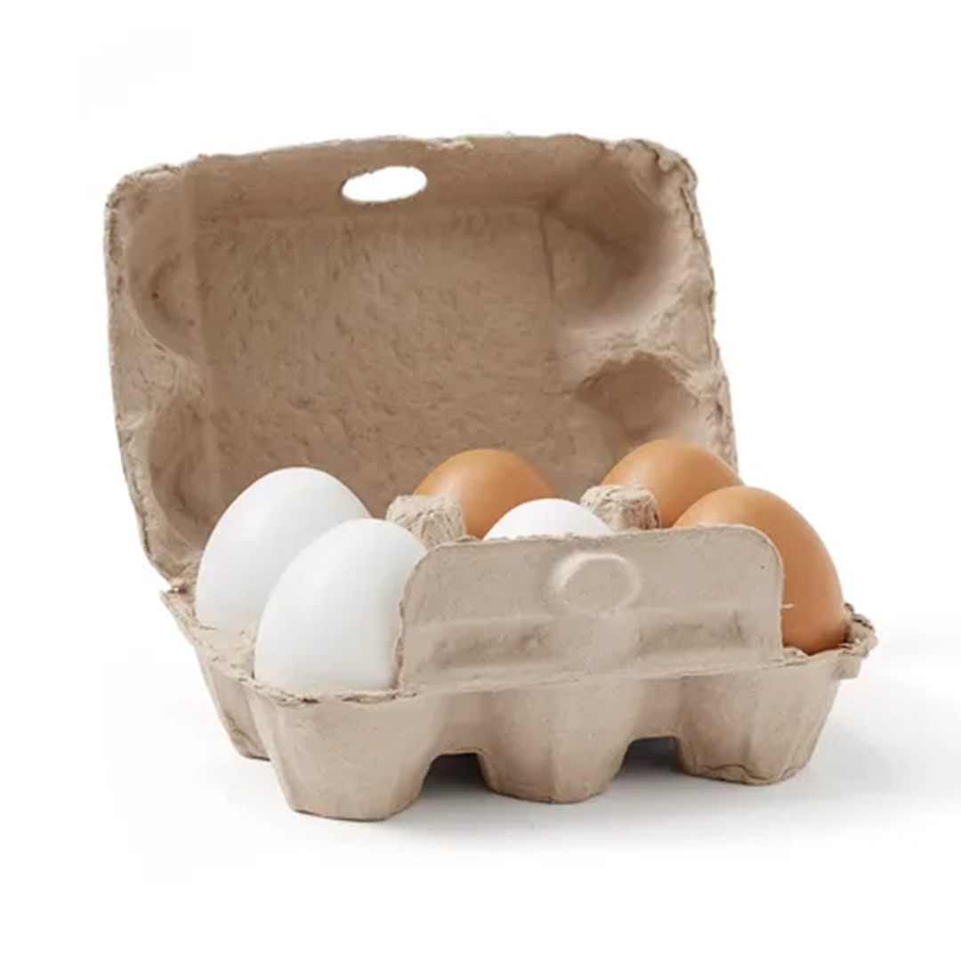 kids concept houten eieren - 6st | 1000361 | 0