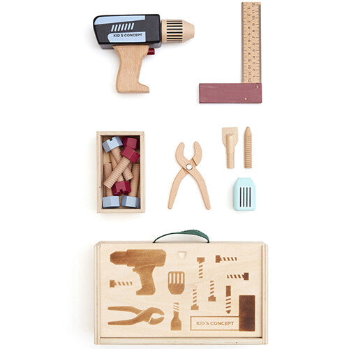 kids concept houten gereedschapskoffer kids hub  | 1000608 | 6