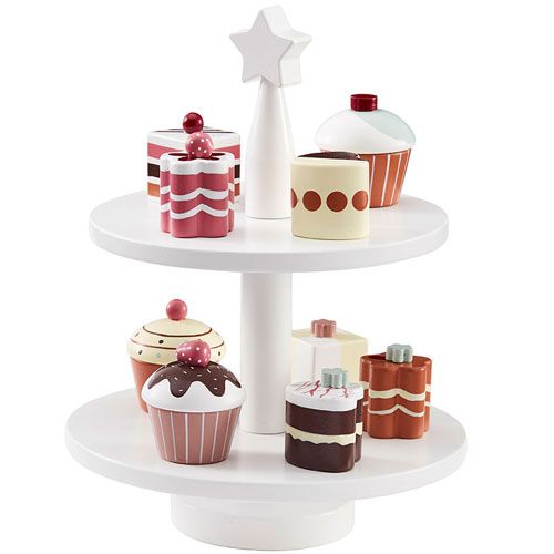 kids concept houten taartjes - 9st | 1000264 | 2