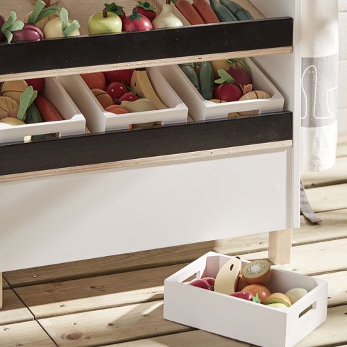 kids concept kistje met groenten bistro   | 1000276 | 1