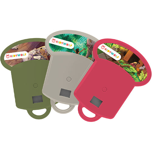 kidywolf discs voor projector zaklamp kidyslide - jungle book - 3st | KIDYSTORIES-JB | 2