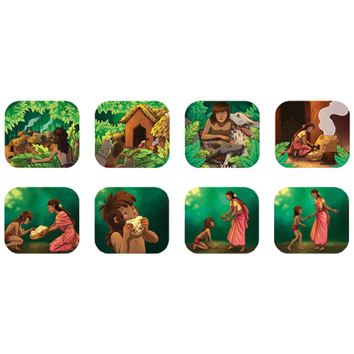 kidywolf discs voor projector zaklamp kidyslide - jungle book - 3st | KIDYSTORIES-JB | 3