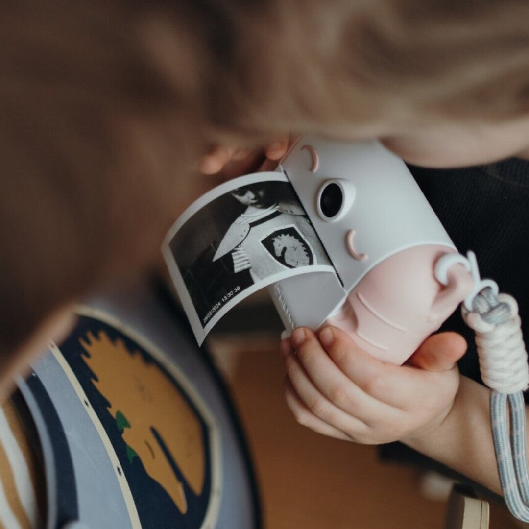 kidywolf kindercamera met thermische printer - roze  | KIDYPRINT-PE | 1