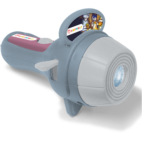 kidywolf projector zaklamp kidyslide - geschiedenis | KIDYSLIDE-HI | 0