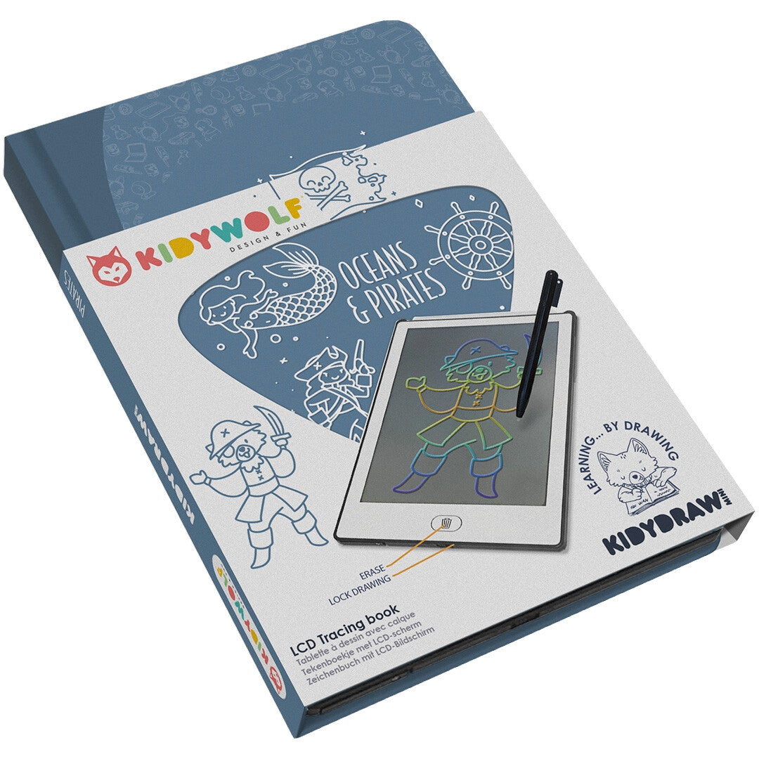 kidywolf tekenbord kidydraw mini - piraten | KIDYDRAW-MINI-OPI | 0