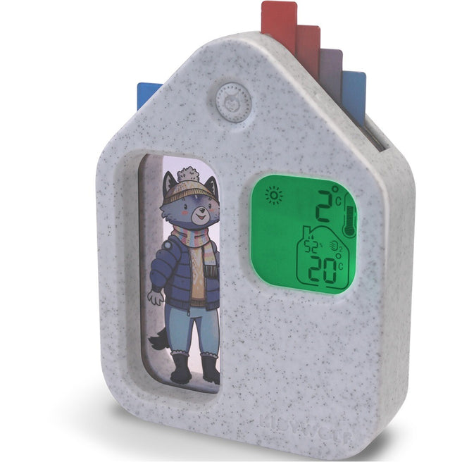 kidywolf weerstation met buitensensor | KIDYWEATHER-WH | 0