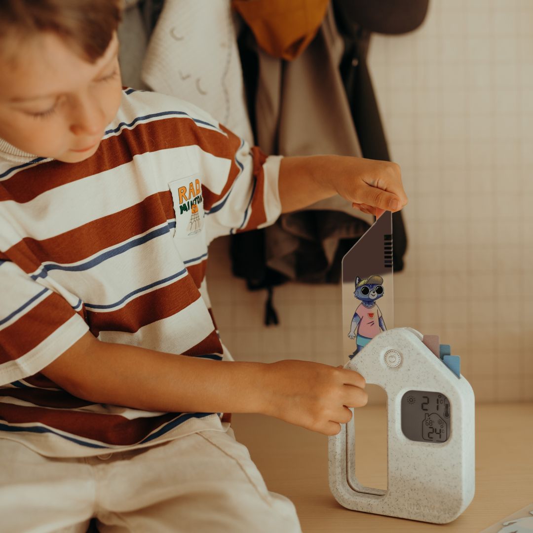 kidywolf weerstation met buitensensor | KIDYWEATHER-WH | 2