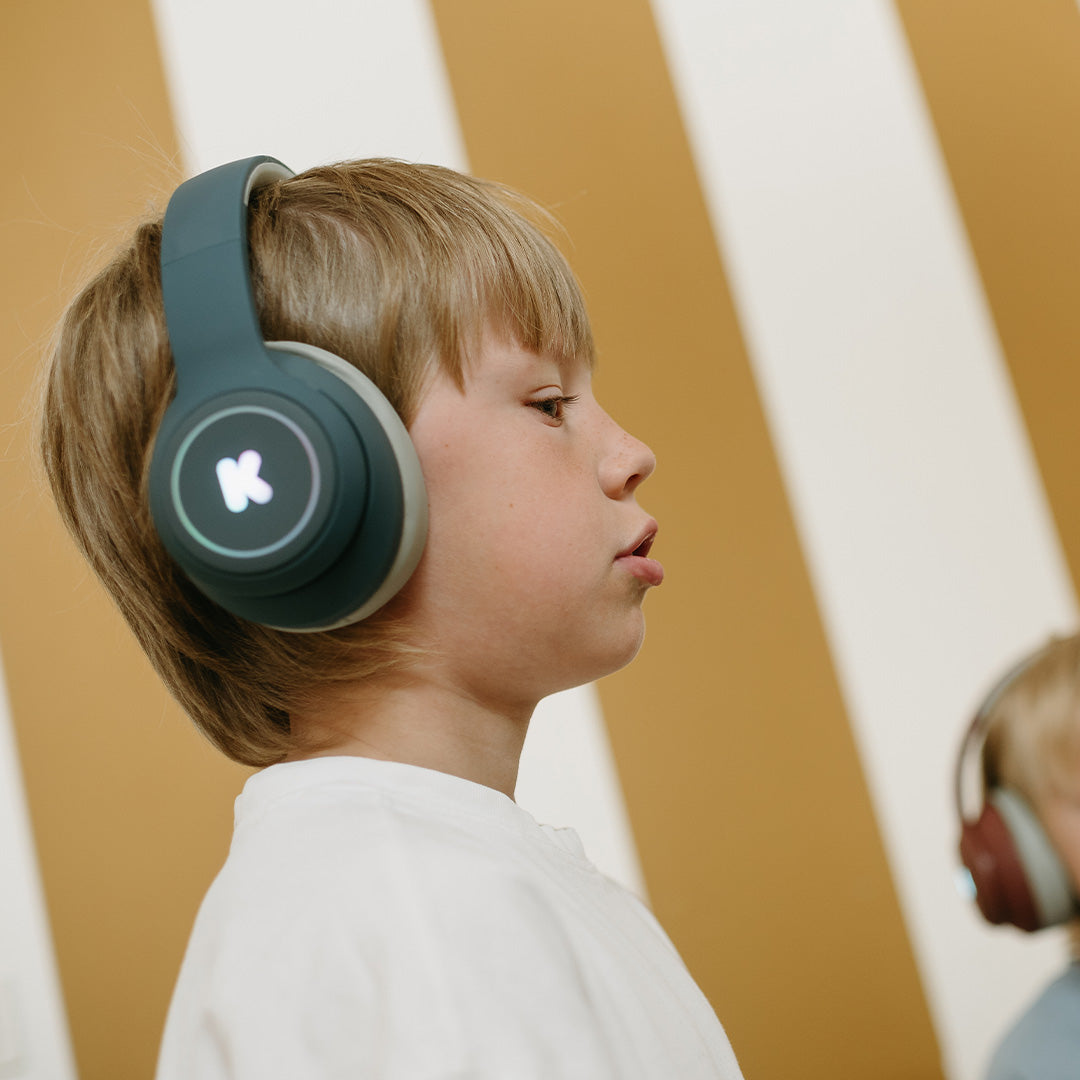 kidywolf draadloze kinderkoptelefoon k-ears - blauw | K-EARS-BT-BU | 2