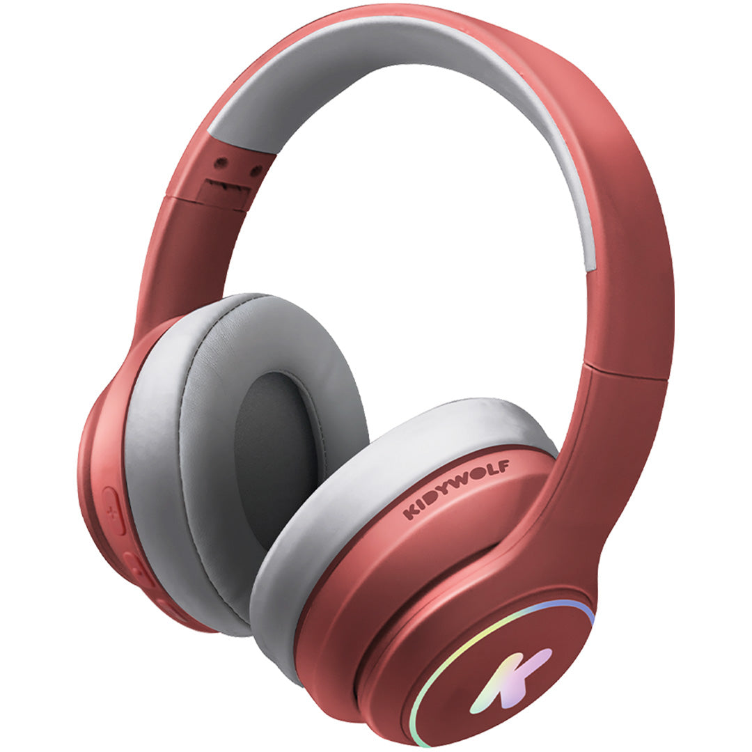 kidywolf draadloze kinderkoptelefoon k-ears - rood | K-EARS-BT-RD | 0