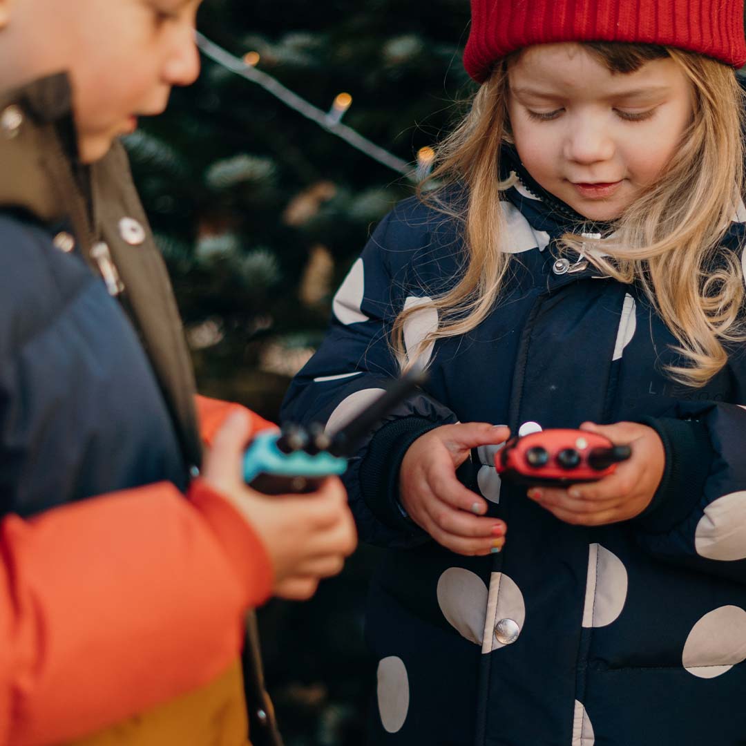 kidywolf kidytalk walkie talkie - blauw rood | KIDYTALK-BR | 1