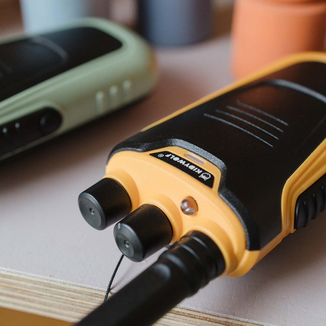 kidywolf kidytalk walkie talkie - groen mosterd | KIDYTALK-GO| 5