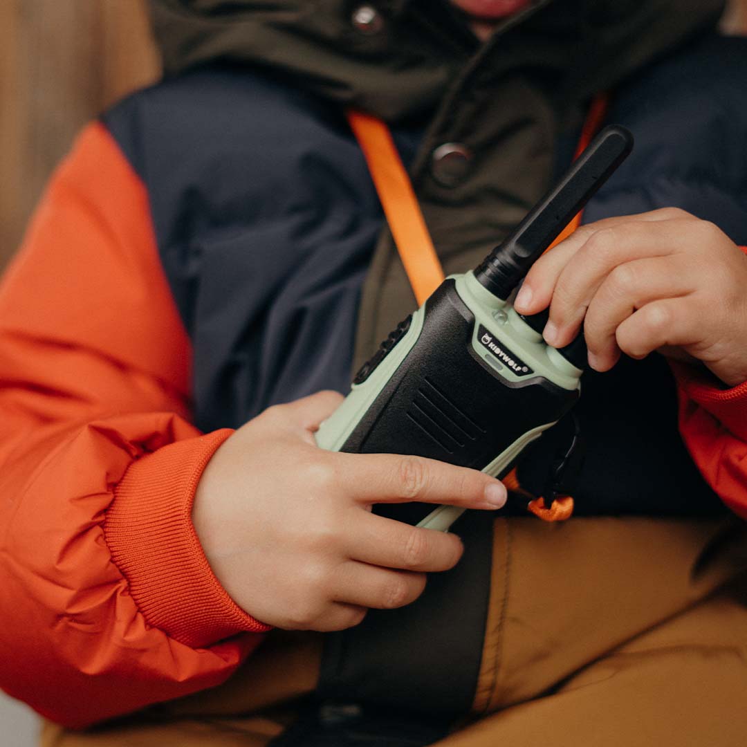 kidywolf kidytalk walkie talkie - groen roze | KIDYTALK-NC | 5