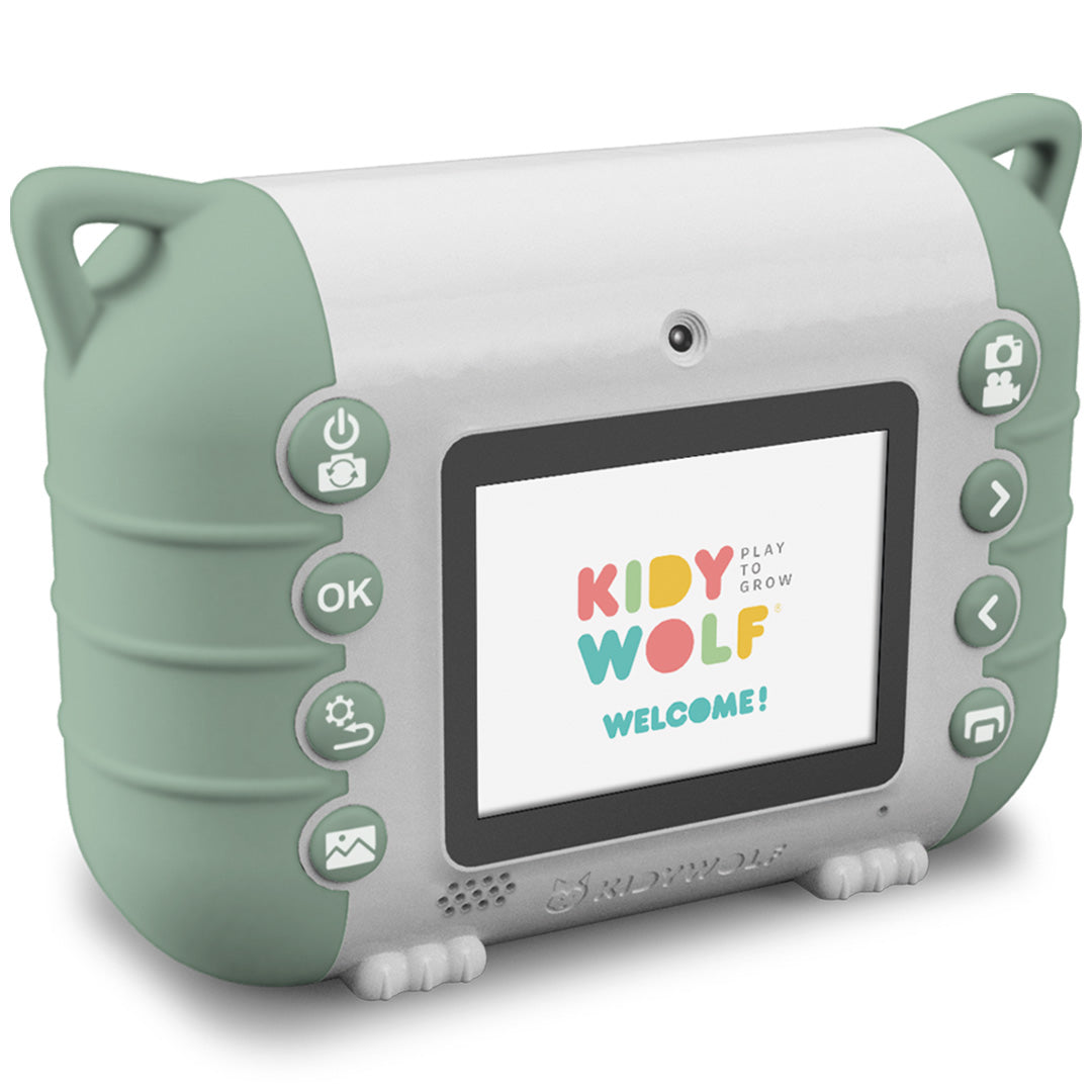 kidywolf kindercamera met thermische printer - mint | KIDYPRINT-GR | 3