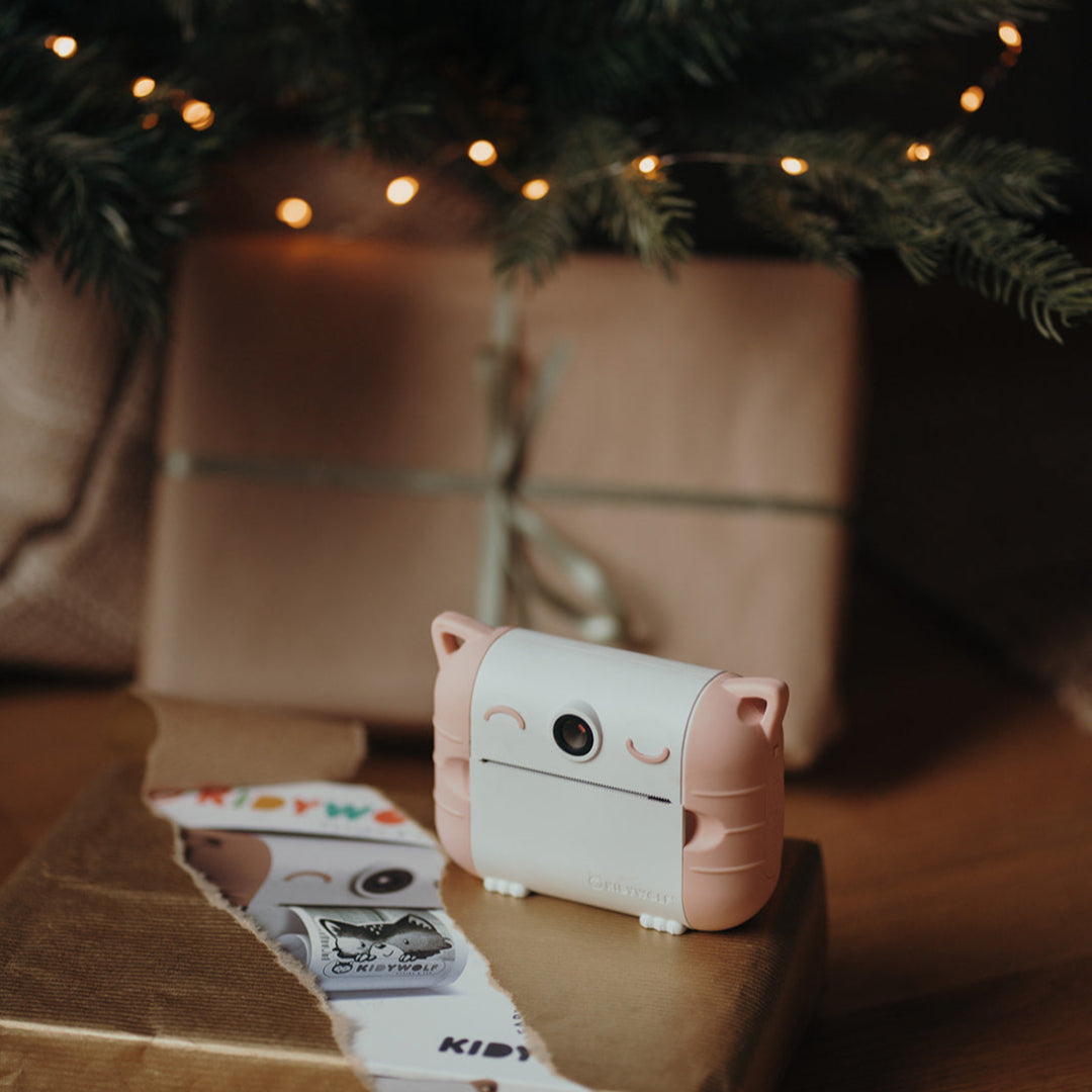 kidywolf kindercamera met thermische printer - roze | KIDYPRINT-PE | 2