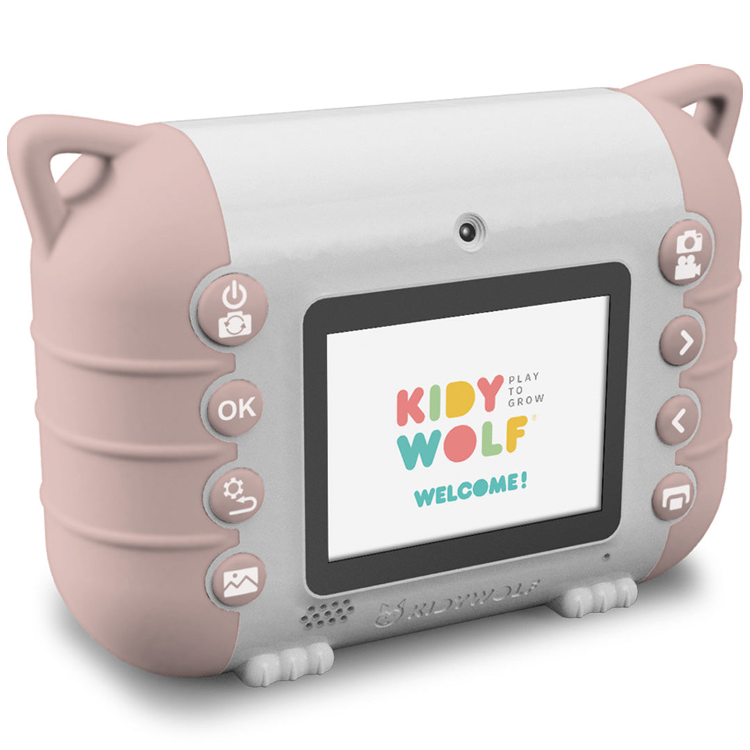kidywolf kindercamera met thermische printer - roze | KIDYPRINT-PE | 3