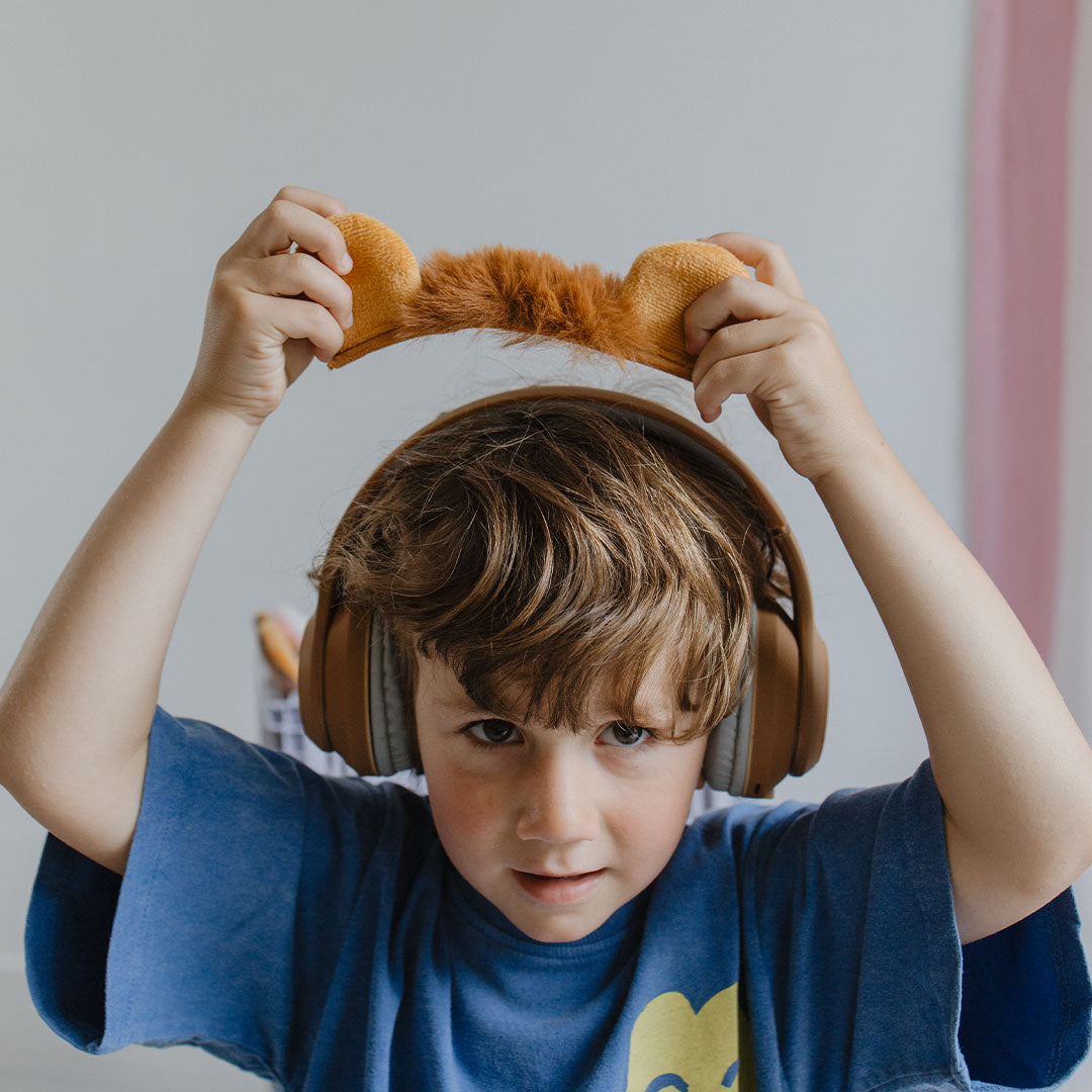 kidywolf kinderkoptelefoon kidyears - leeuw | KIDYEARS-BT-LIO | 1