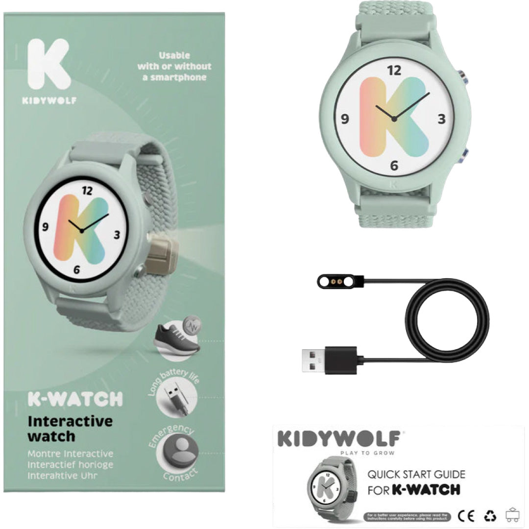kidywolf montre interactive k-watch - vert