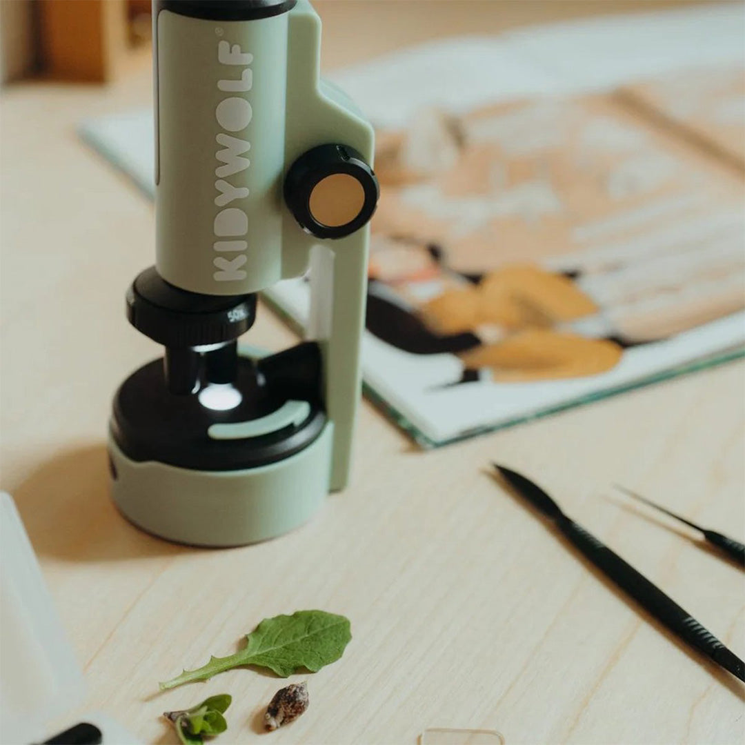 kidywolf microscoop groen | KIDYMICROSCOPE-GR | 02b